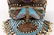 African Kuba Bwoom Helmet Mask, Bead & Shell - 5
