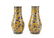Pair of Jitai Shippo Japanese Cloisonne Vases