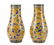 Pair of Jitai Shippo Japanese Cloisonne Vases - 5