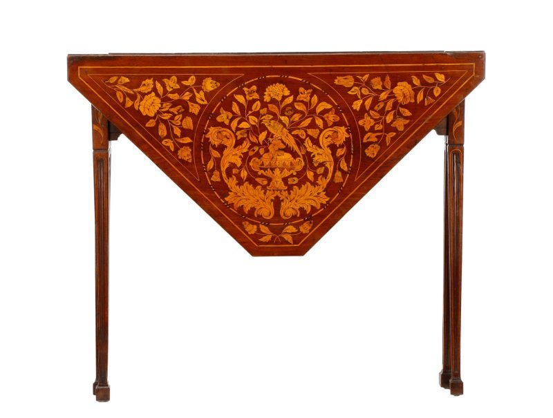 Metamorphic Inlaid Games or Corner Table (1 of 10)