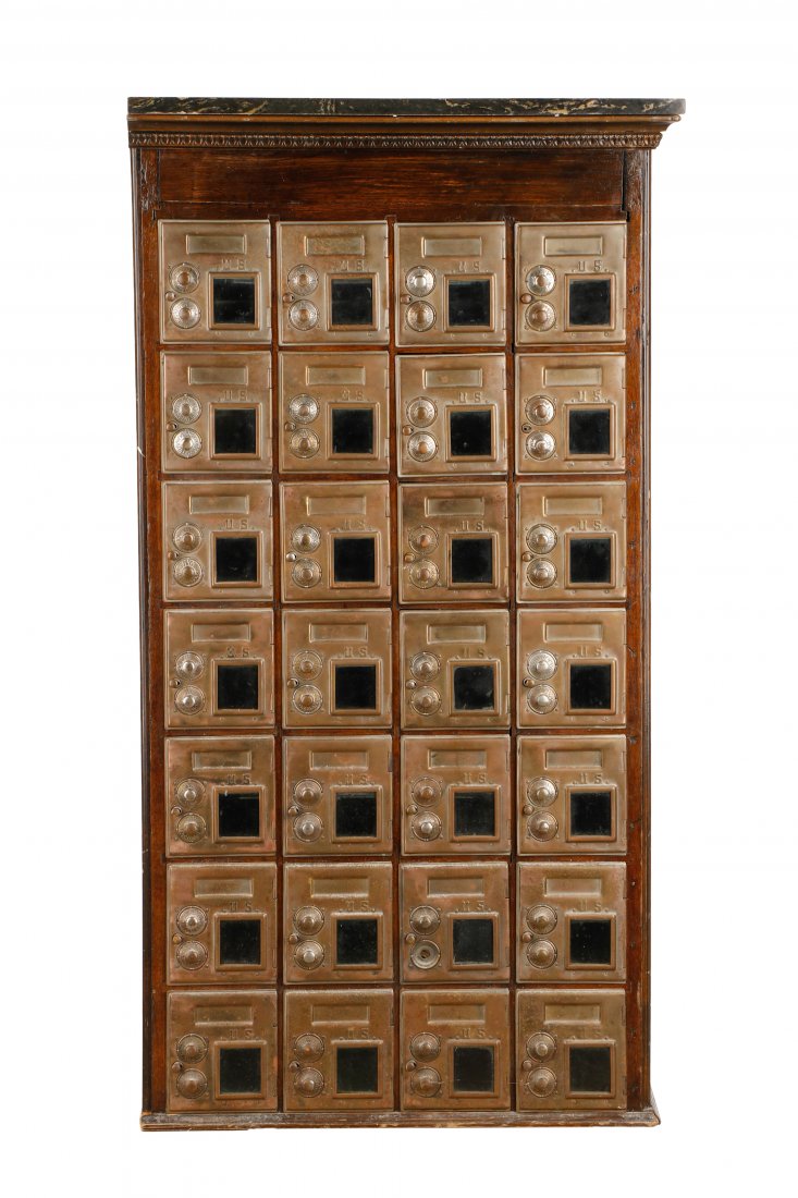 US Post Office Keyless Mail Box With 28 Boxes (1 of 10)