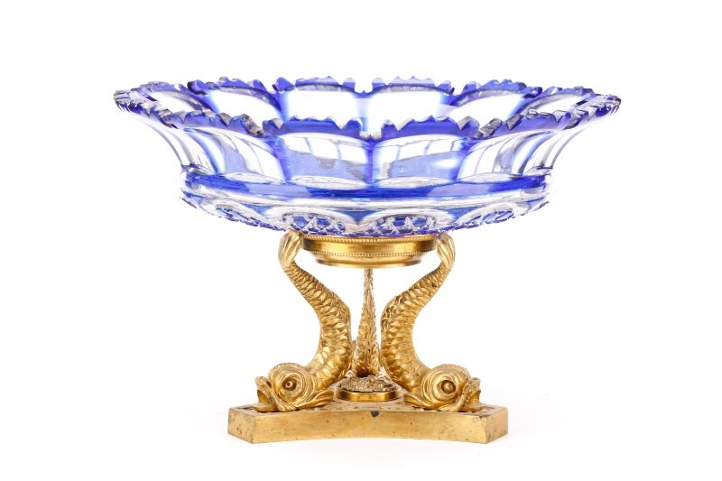 Cut Glass and Bronze Mounted Centerpiece (1 of 7)