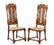 Pair of Jacobean Style Children's Oak Chairs