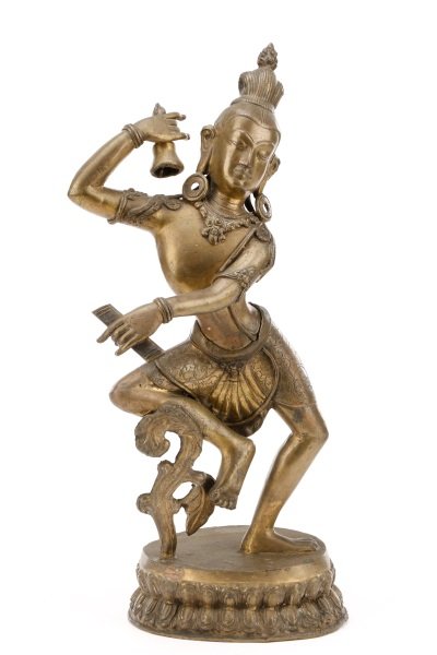 Nepalese Bronze Dancing Bodhisattva Figure (1 of 10)