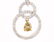 Ladies White Gold & Diamond Pendant Necklace - 2
