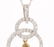 Ladies White Gold & Diamond Pendant Necklace - 3
