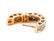 14k Yellow Gold * Diamond Huggie Earrings - 3