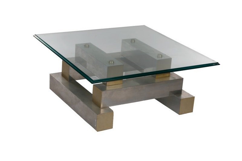 Mid Century Modern Cityscape Style Coffee Table (1 of 3)