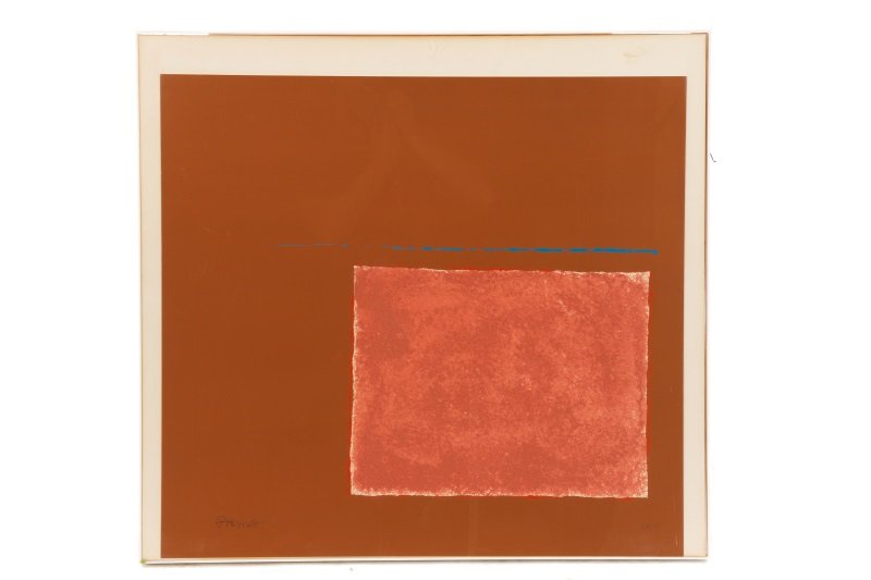 Theodoros Stamos, "Spartan Sun Box #1", Serigraph (1 of 7)