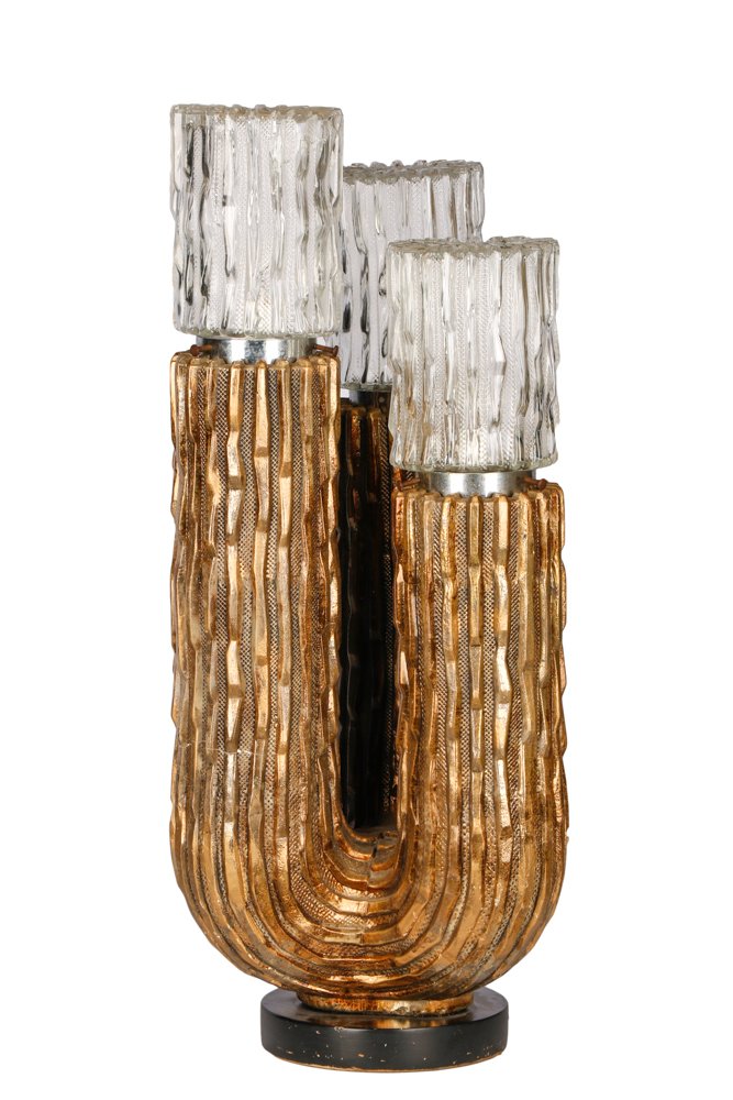 Figural Brutalist Saguro Cactus Table Lamp (1 of 8)