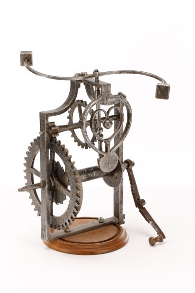 Italian Iron Mechanical Clockwork Spit Jack (1 of 10)
