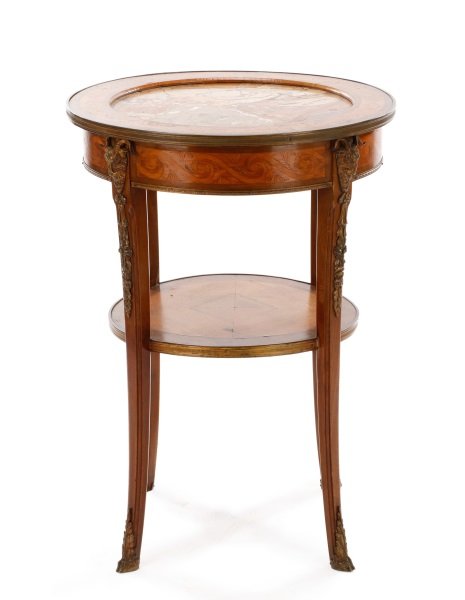 French Louis XV-Style Bronze Mounted Gueridon (1 of 8)