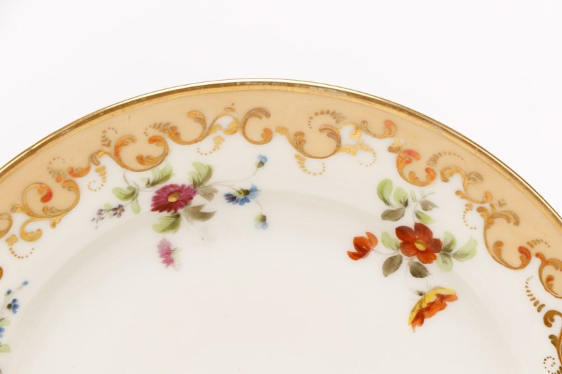 Set of 41 Old Paris Porcelain Dinner Plates, 19 C. (1 of 4)