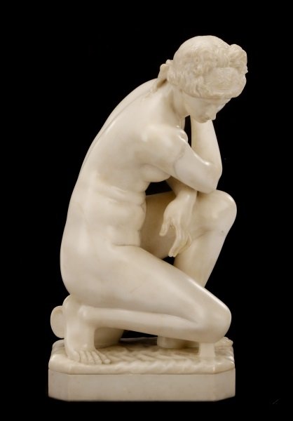 Italian School, "Crouching Venus", Marble (1 of 10)