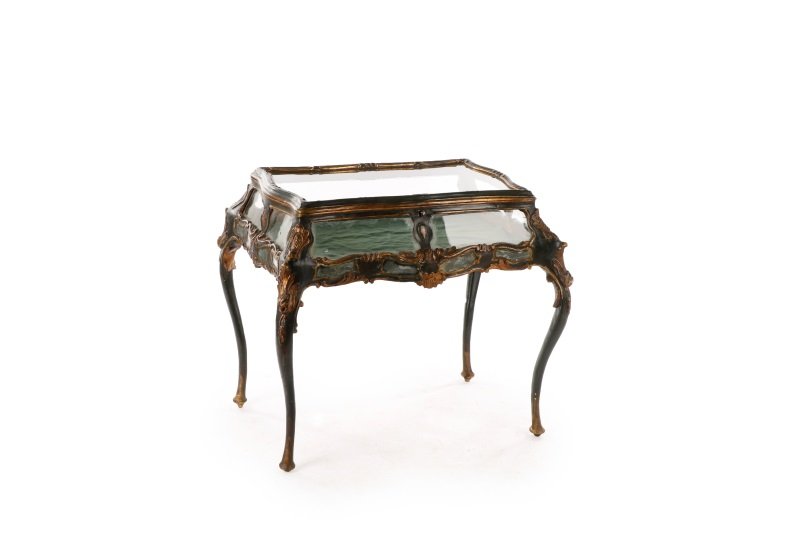 Italian Baroque Style Vitrine Table, 19th C. (1 of 4)