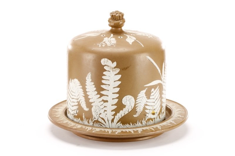 Style of Adams Tunstall Jasperware Cheese Dome (1 of 8)