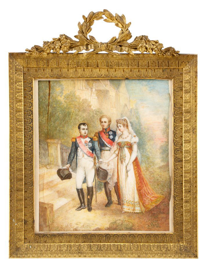 After Nicolas Gosse, Diminutive Napoleonic Scene (1 of 10)