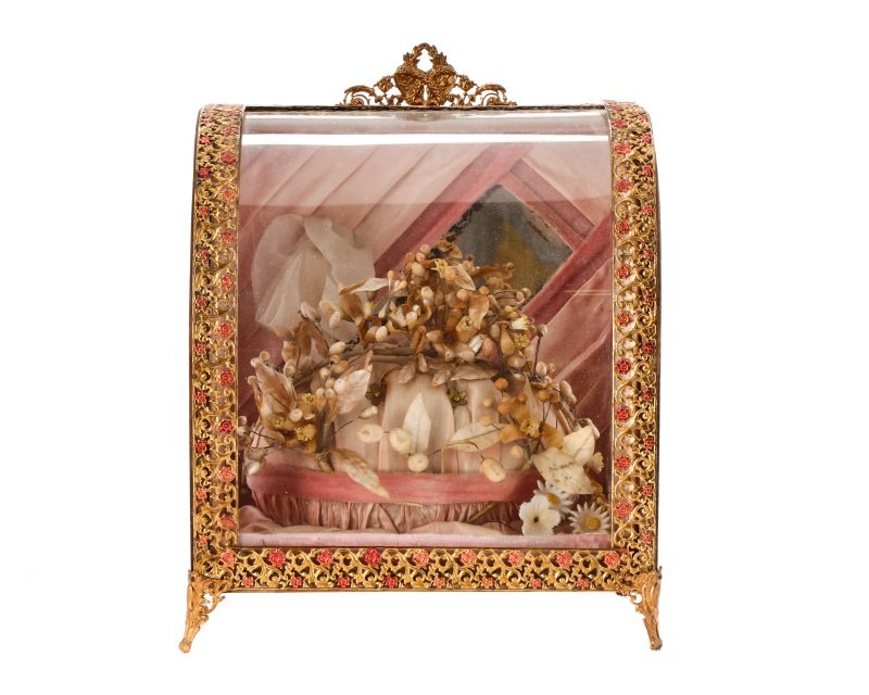 French Globe de Mariee Vitrine or Wedding Box (1 of 8)