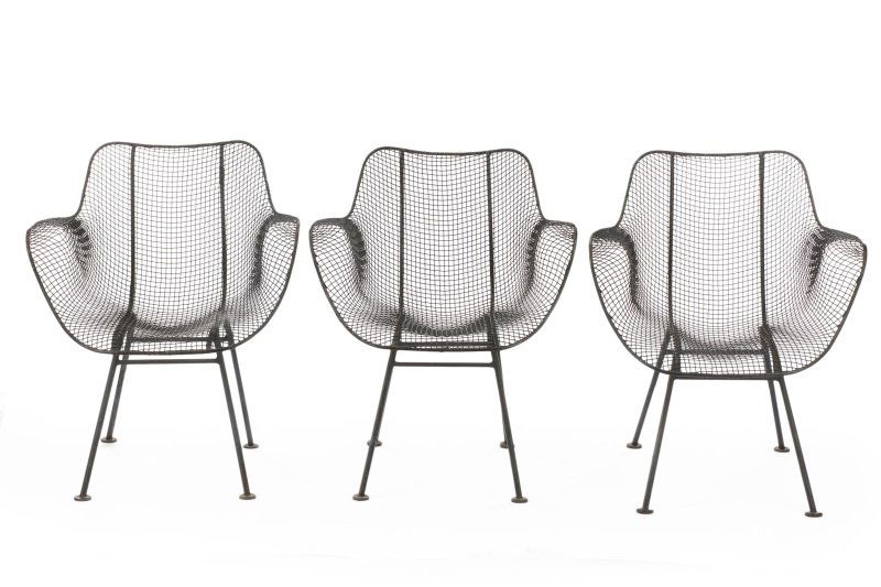 Three Russell Woodard Sculptura Armchairs (1 of 6)