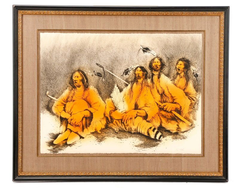 Paul Pletka, "Sings Holy", Lithograph (1 of 7)