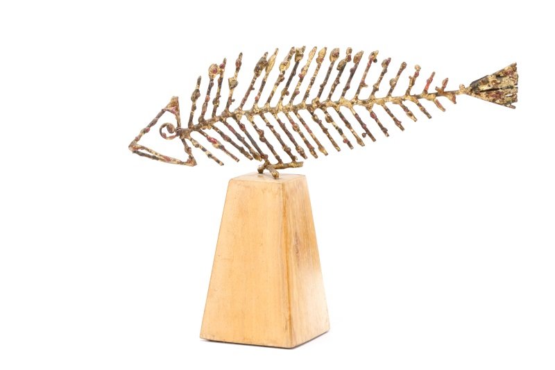 Marcello Fantoni, "Untitled (Fish)", Steel (1 of 9)