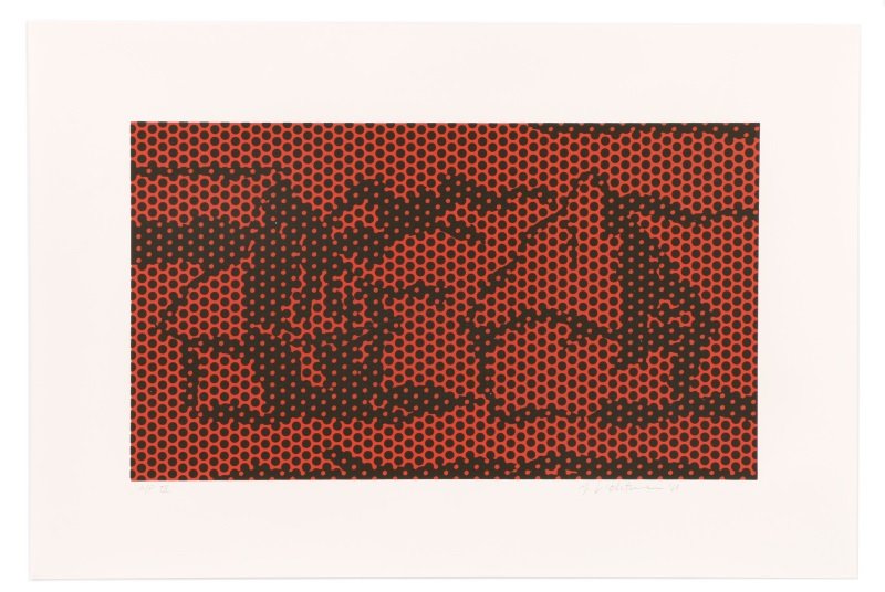 Roy Lichtenstein, "Haystacks #6", 1969 (1 of 8)