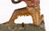 Native American & Bear Mechanical Coin Bank - 4