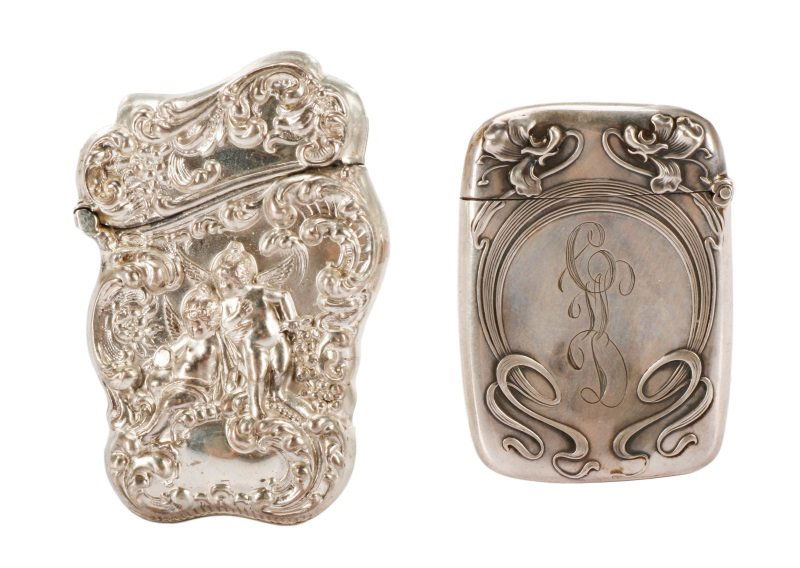 2 New Jersey Sterling Match Safes: Unger & Kerr (1 of 1)