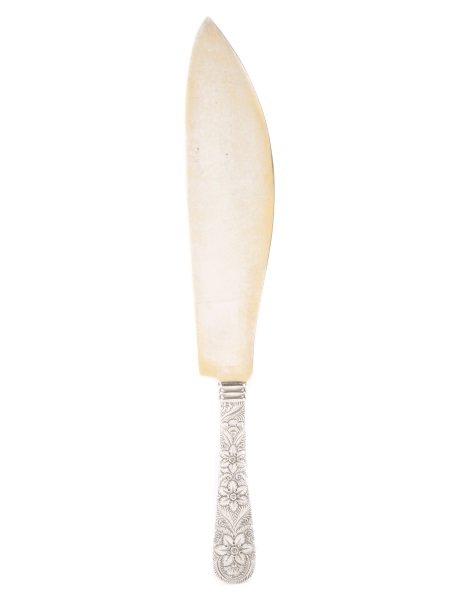 Tiffany & Co Sterling Silver Solid Ice Cream Knife (1 of 1)