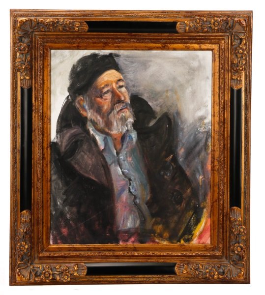 American School, "The Old Man and the Sea", Oil (1 of 5)