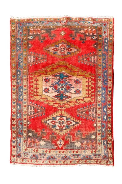 Hand Woven Throw Rug - 4' 1" 5' 9" (1 of 7)