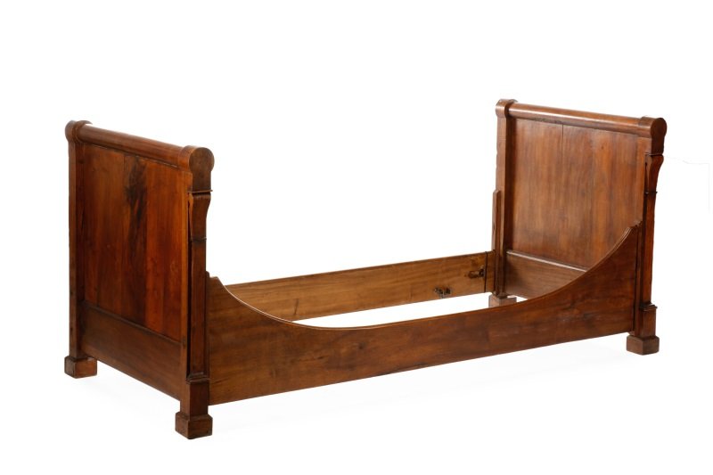 Carved Mahogany French Empire Day Bed, 19 C. (1 of 10)