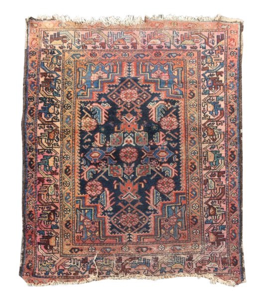 Hand Woven Persian Tribal Throw Rug (1 of 5)