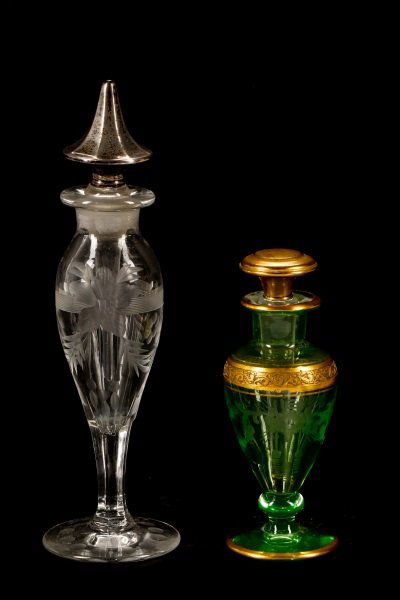 Two American Glass Perfume Scent Bottle Droppers (1 of 8)