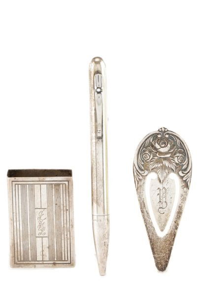 Group of 3 Sterling Silver Desk/Table Accessories (1 of 7)