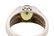 Ladies 14k White Gold, Peridot, & Diamond Ring - 5