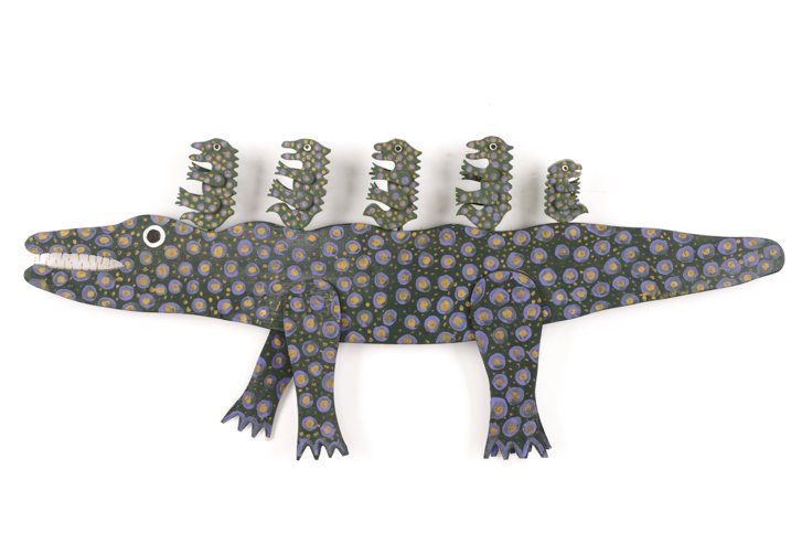Tubby Brown, "Untitled (Mama Gator)", Folk Art (1 of 6)