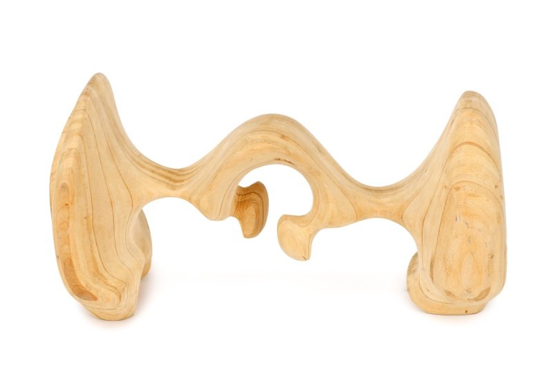 Earl Wilkie, Carved Laminated Wood Sculpture (1 of 5)