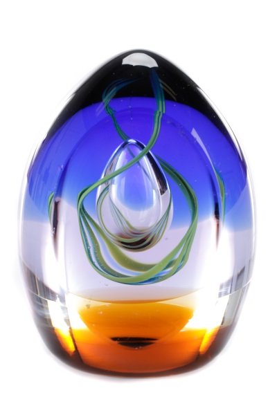 Caithness Glass Nirvana Paperweight, MacIntosh (1 of 8)