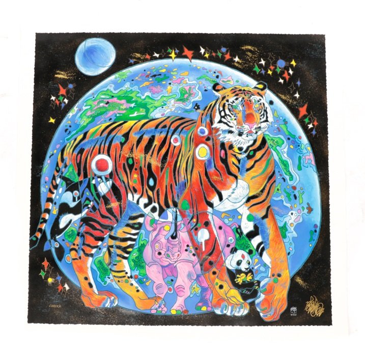 Jiang Tie Feng, "Beautiful Tomorrow", Serigraph (1 of 7)