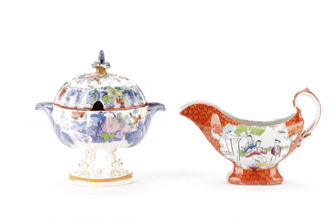 2 Rare Mason's Earthenware Serving Pieces (1 of 10)