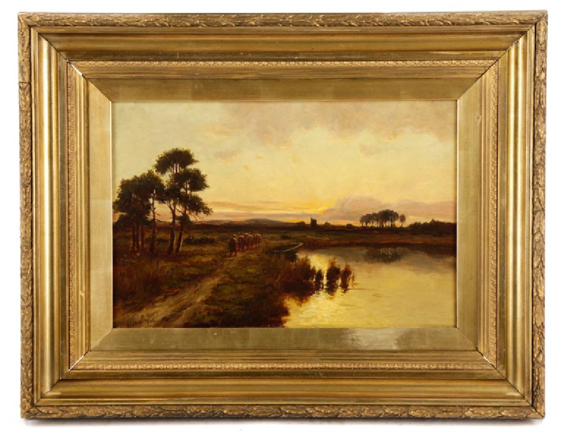 Attributed to Benjamin Green "Wetlands Landscape" (1 of 7)