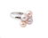 Ladies Birks 18k White Gold, Pearl, & Diamond Ring - 2