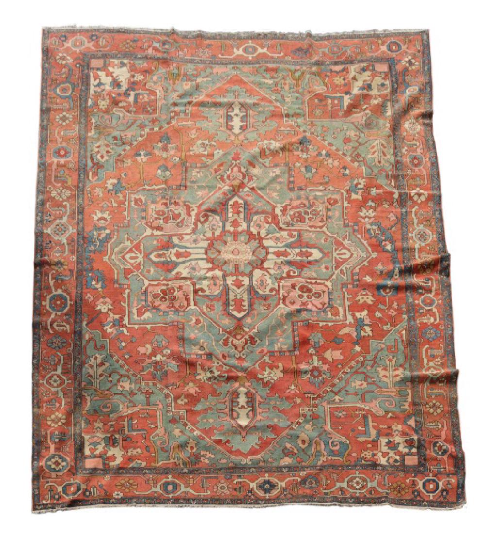 Fine Hand Woven Persian Serapi Rug 10' 5" x 13 (1 of 7)