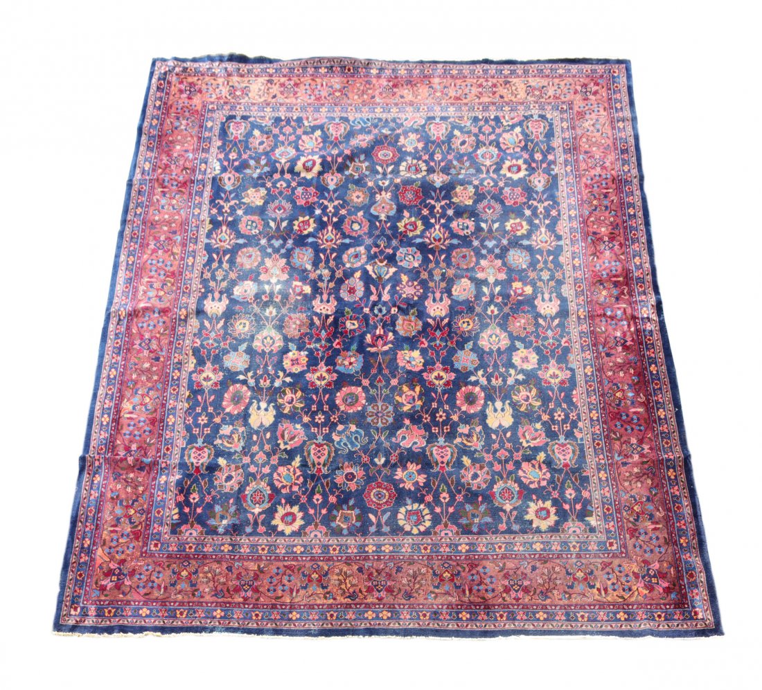 Hand Woven Persian Mashad Rug  15' 1" x 11 (1 of 5)