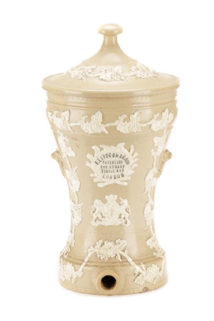 F. Lipscombe & Co. Stoneware Water Filter (1 of 8)