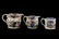 Three Pieces English Porcelain Transferware, 19 C.