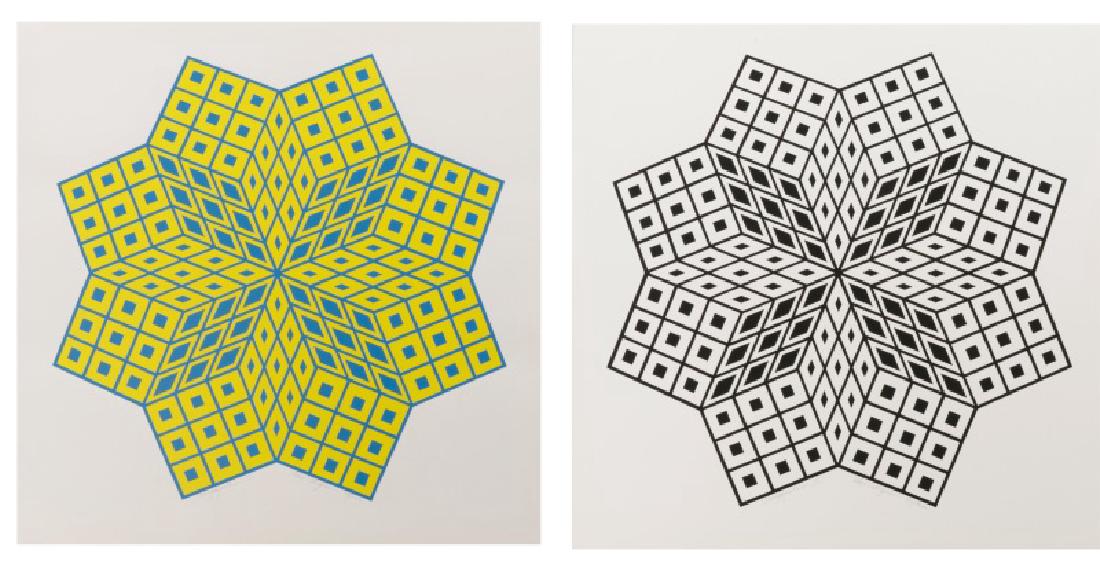 Collection of Two Roy Ahlgren "Megapolis" Prints (1 of 7)