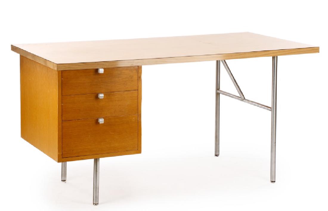 George Nelson Chrome & Laminate Desk (1 of 10)