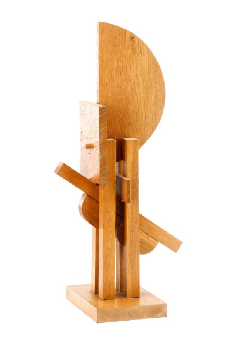 American School, "Abstraction in Oak", Sculpture (1 of 9)